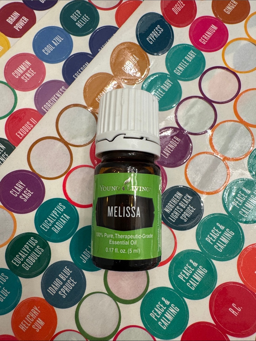 Young Living Melissa Essential Oil 5ml sealed